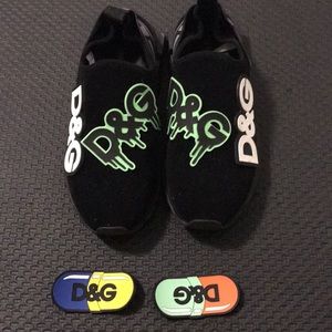 Dolce Gabbana shoes with 3 pair stickers